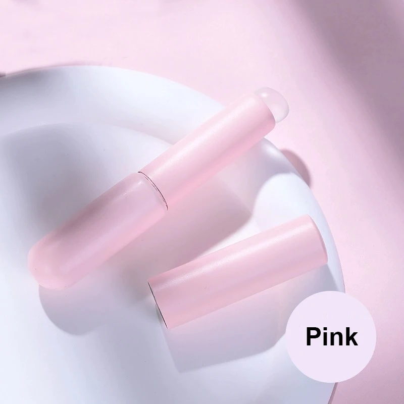 Silicone Lip Brush With Cover Concealer Brushes Lip Balm Lip Gloss Make Up Brushes Reusable Lipstick Applicator For Perfect Makeup Easy To Apply, B... Pink - Shop at LoveMi