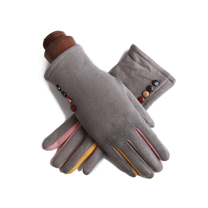 Women's Padded Warm Outdoor Riding Gloves