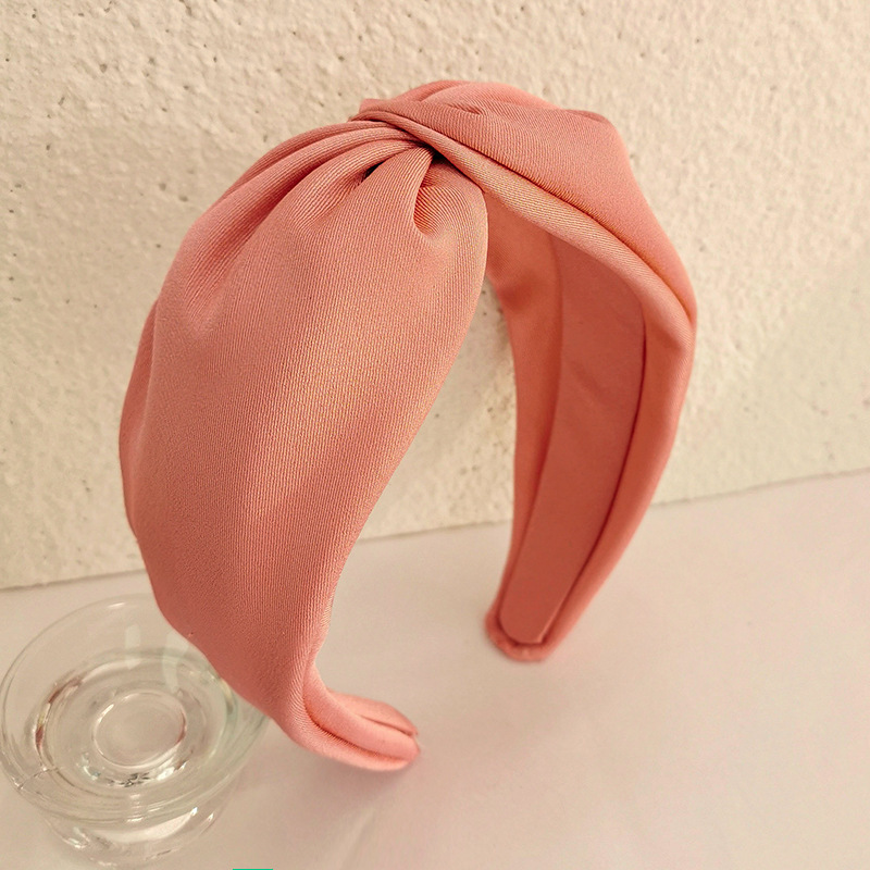 Cloth Knotted Wide Headband, picture 2 of 8