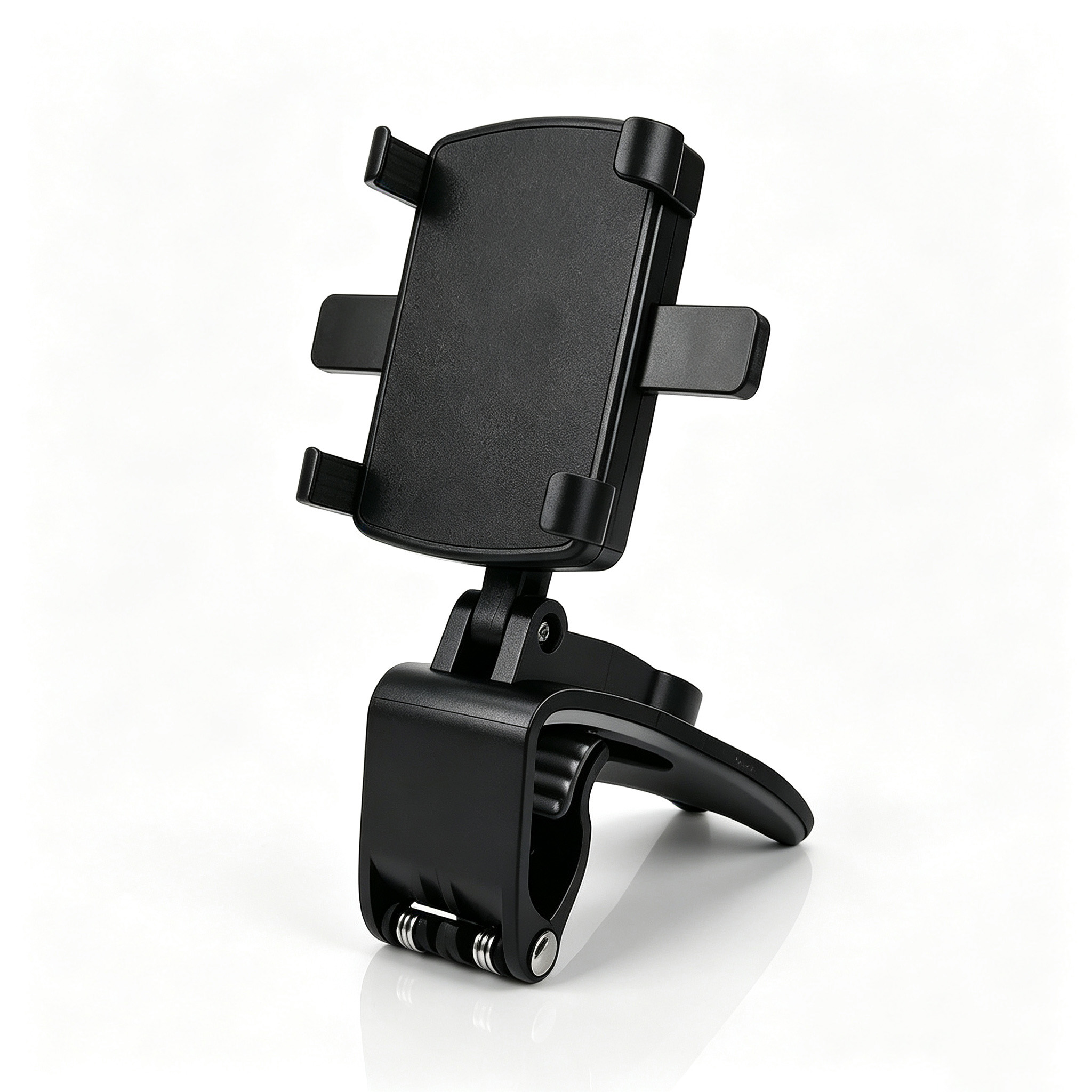 Soporte giratorio para teléfono móvil de coche con espejo retrovisor