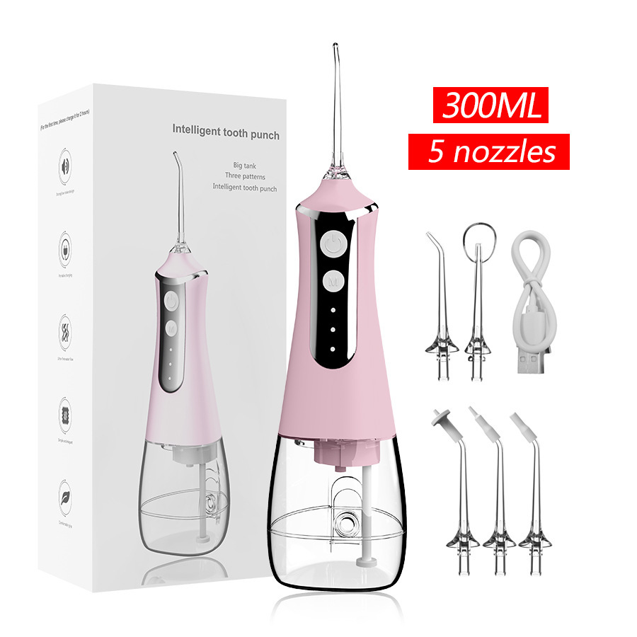Cross-border Hot Sale Electric Water Flosser, Portable Oral Irrigator For Teeth Whitening & Daily Oral Cleaning