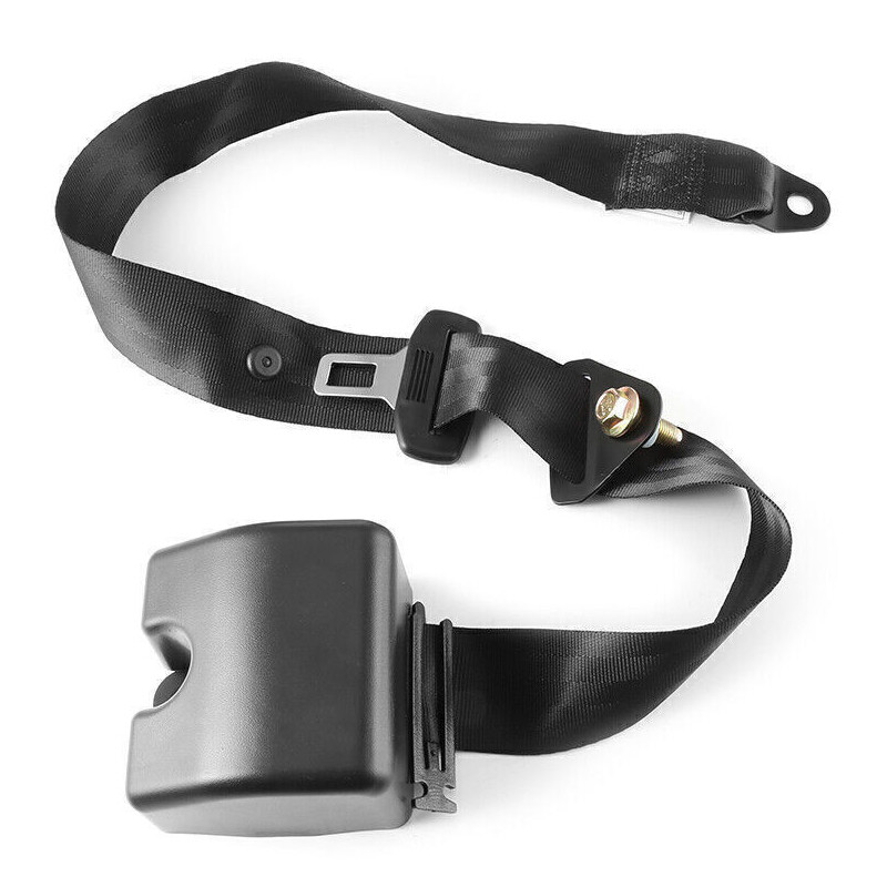 3 Point Inertia Seat Belt Kit Car Truck Adjustable Seat Belt Universal 2 SET