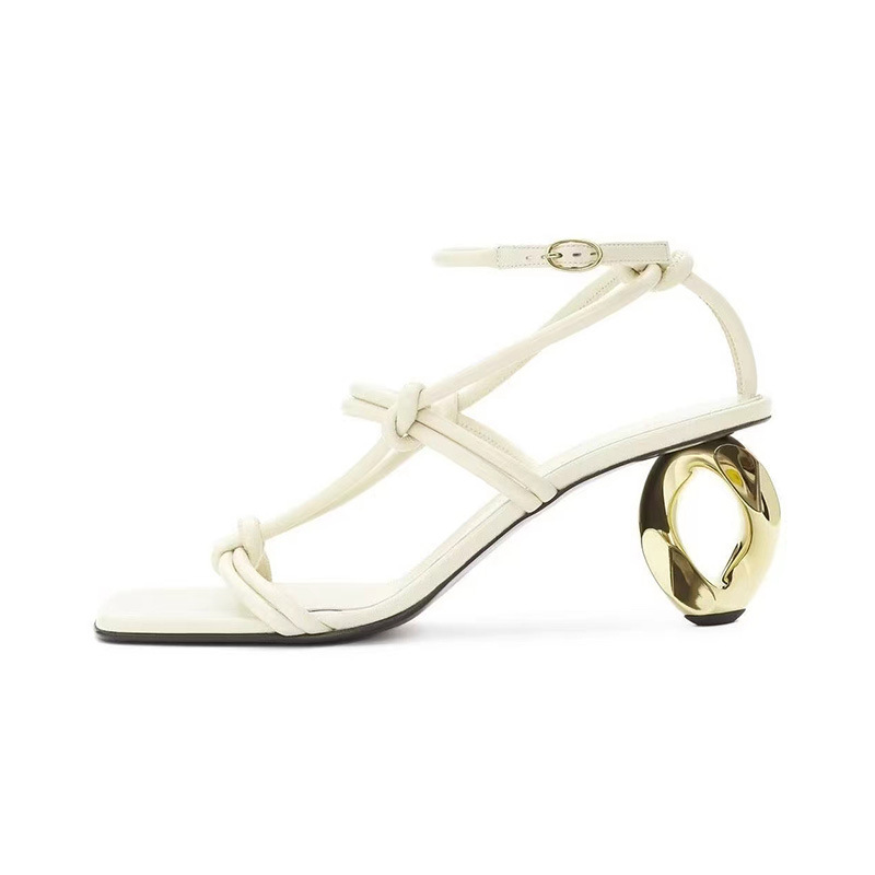 Title 3, High Heel Simple All-match Roman Sandals