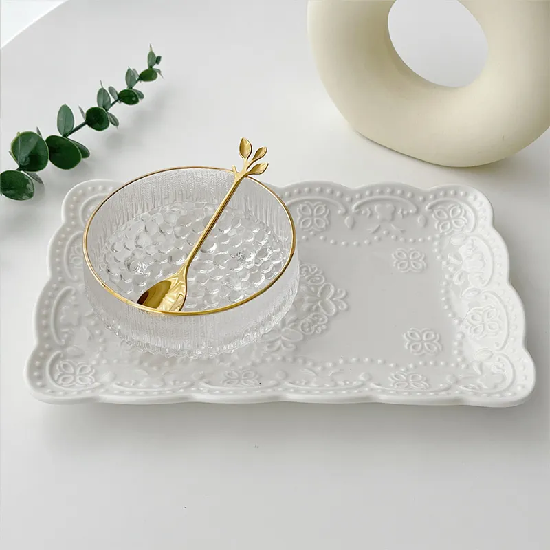 Exquisite Small Fruit Bowl Crystal Glass Sugar Water Bowl - Style4