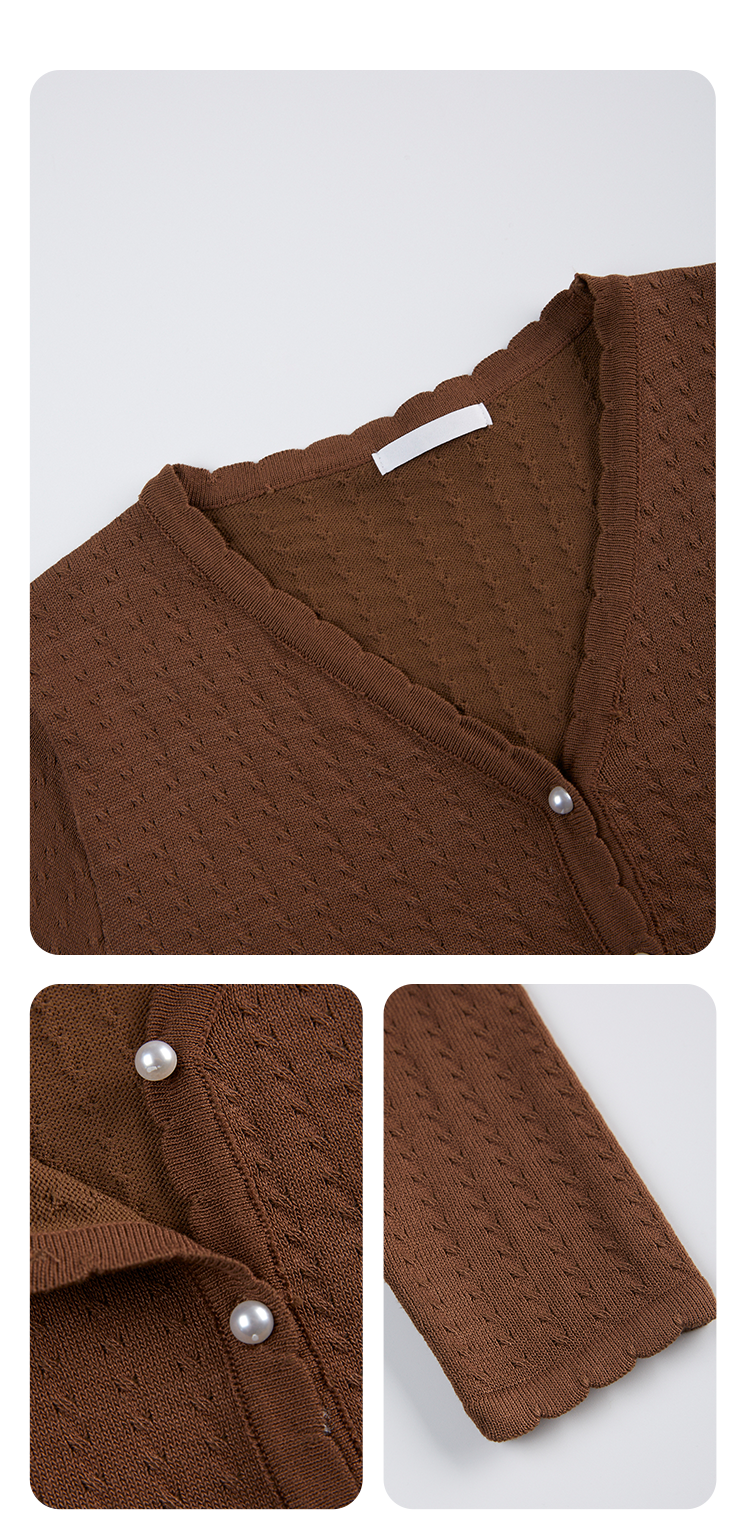 Small Design Sense Slim Retro Long-sleeved Knitted Sweater