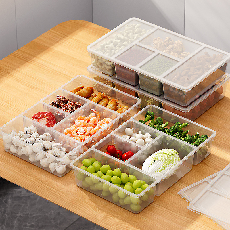 Title 6, Refrigerator Five Compartment Food Divider Box