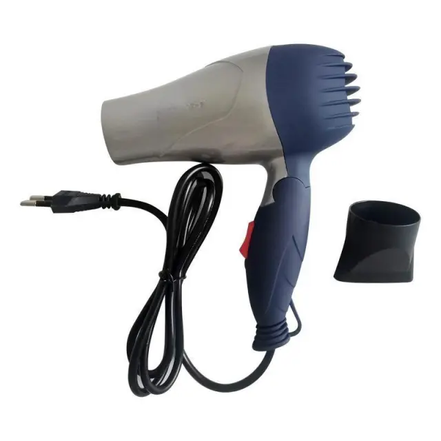 Mini Folding Hair Dryer For Home Use Silver - Shop at LoveMi