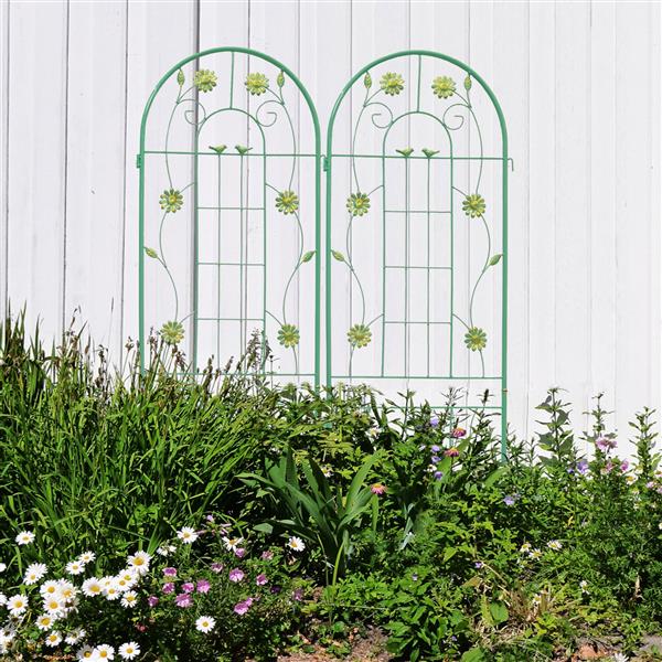 Metal Garden Trellis for Climbing Plants, picture 3 of 4