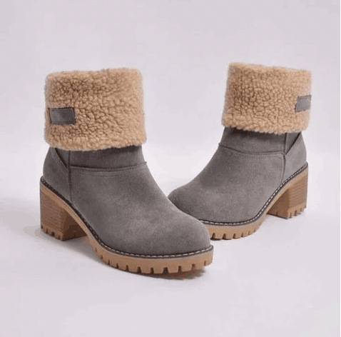 Miss Winter Women Snow Boots Warm Boots Grey - Shop at LoveMi