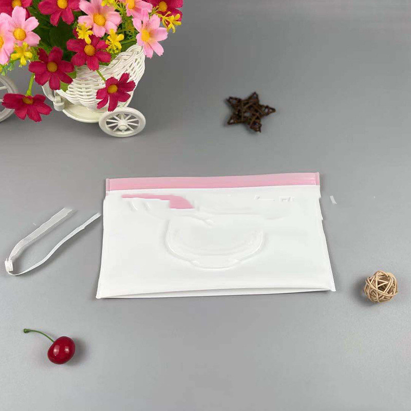 Title 1, Wipes Bag Milky White Tissue Bag Flip Removable...