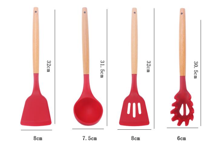 Title 3, Ensemble de 11 ustensiles de cuisine en silicon...