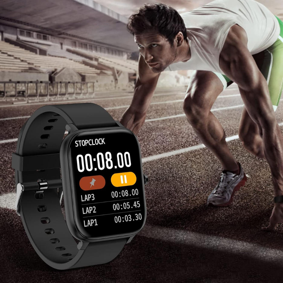 Smart Watch For Men & Women, 1.69 Touch Screen Fitness Tracker 6