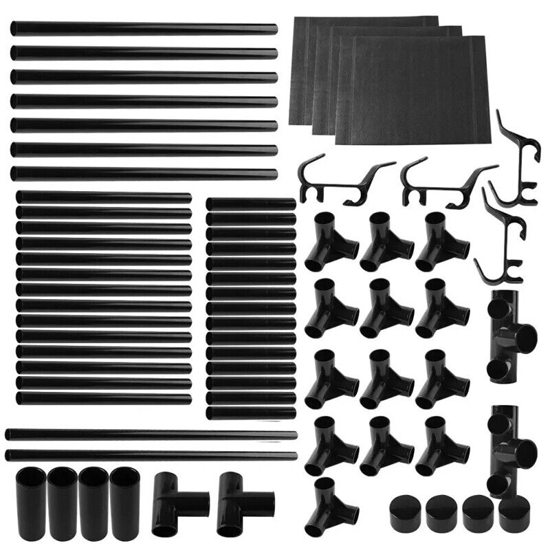 Corner Coat Stand Metal Clothes Hanging Rail Rack Shoe Rack Hanger With 3 Shelf