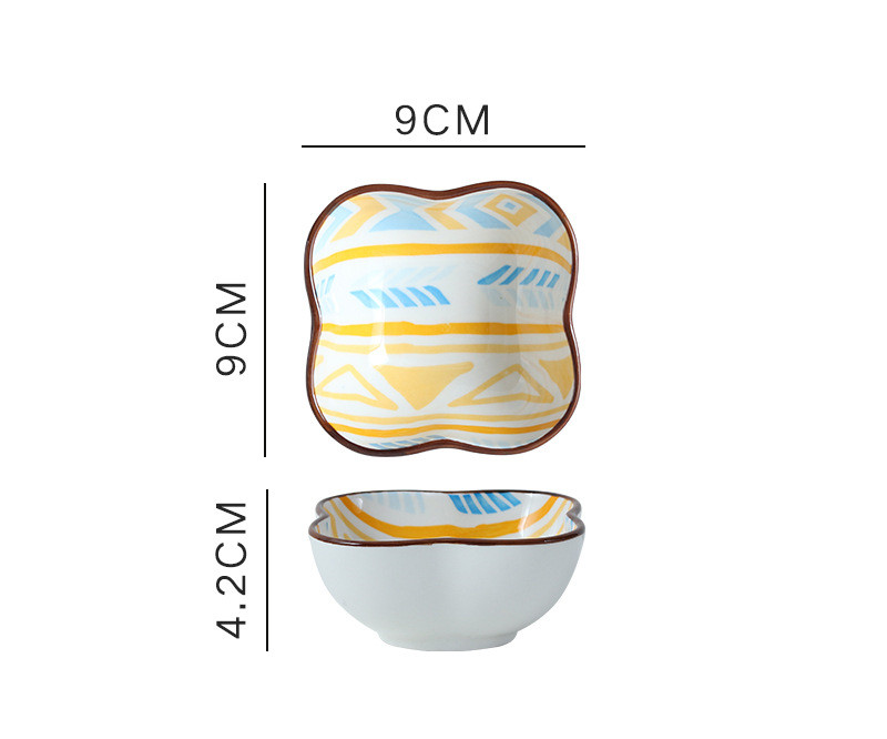 Title 9, Household Underglaze Ceramic Sauce Dish