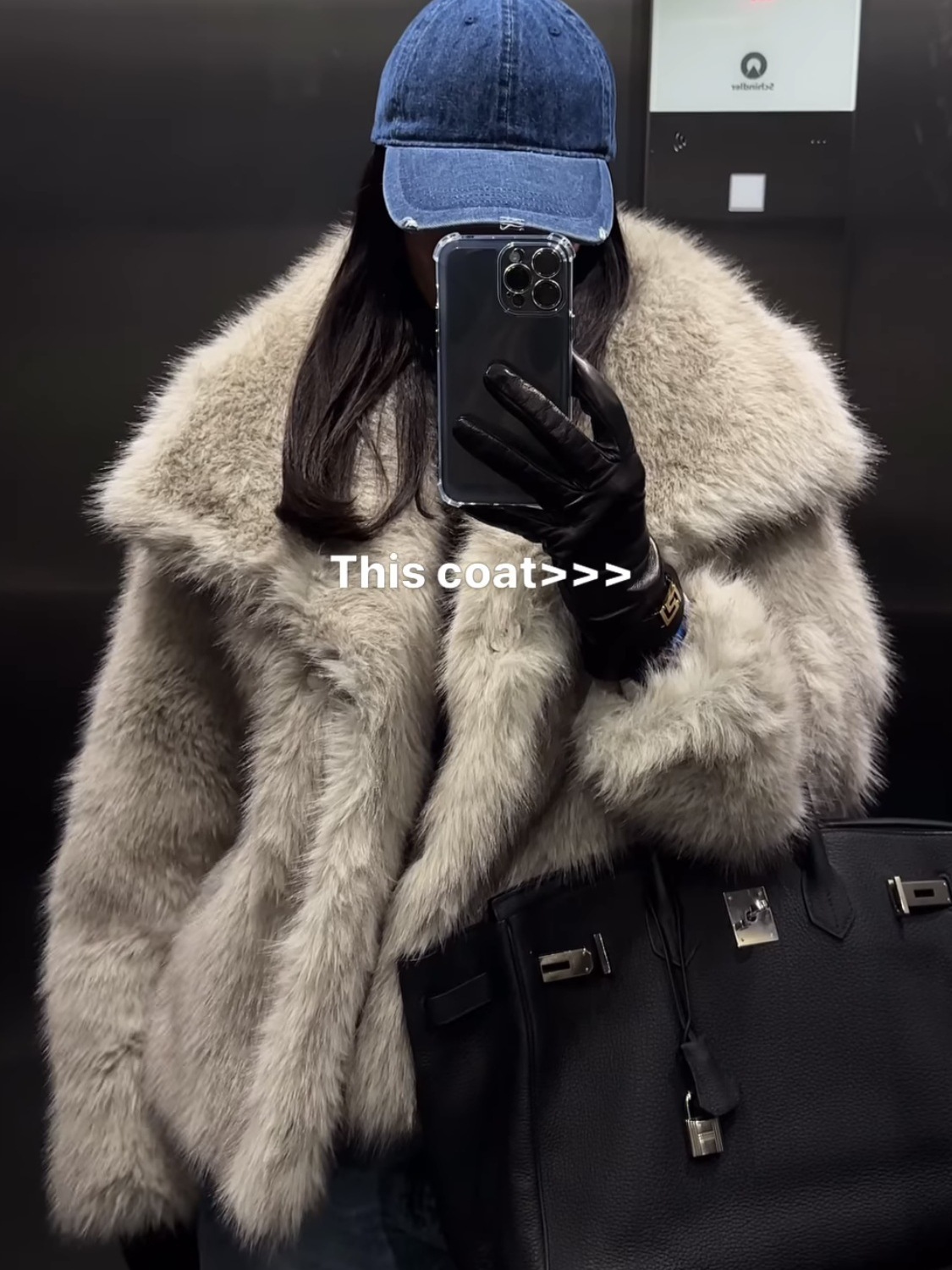 Women S Faux Fur Cropped Jacket, Large Lapel Fluffy Fuzzy Short Coat, Open Front Warm Winter Plush Outerwear