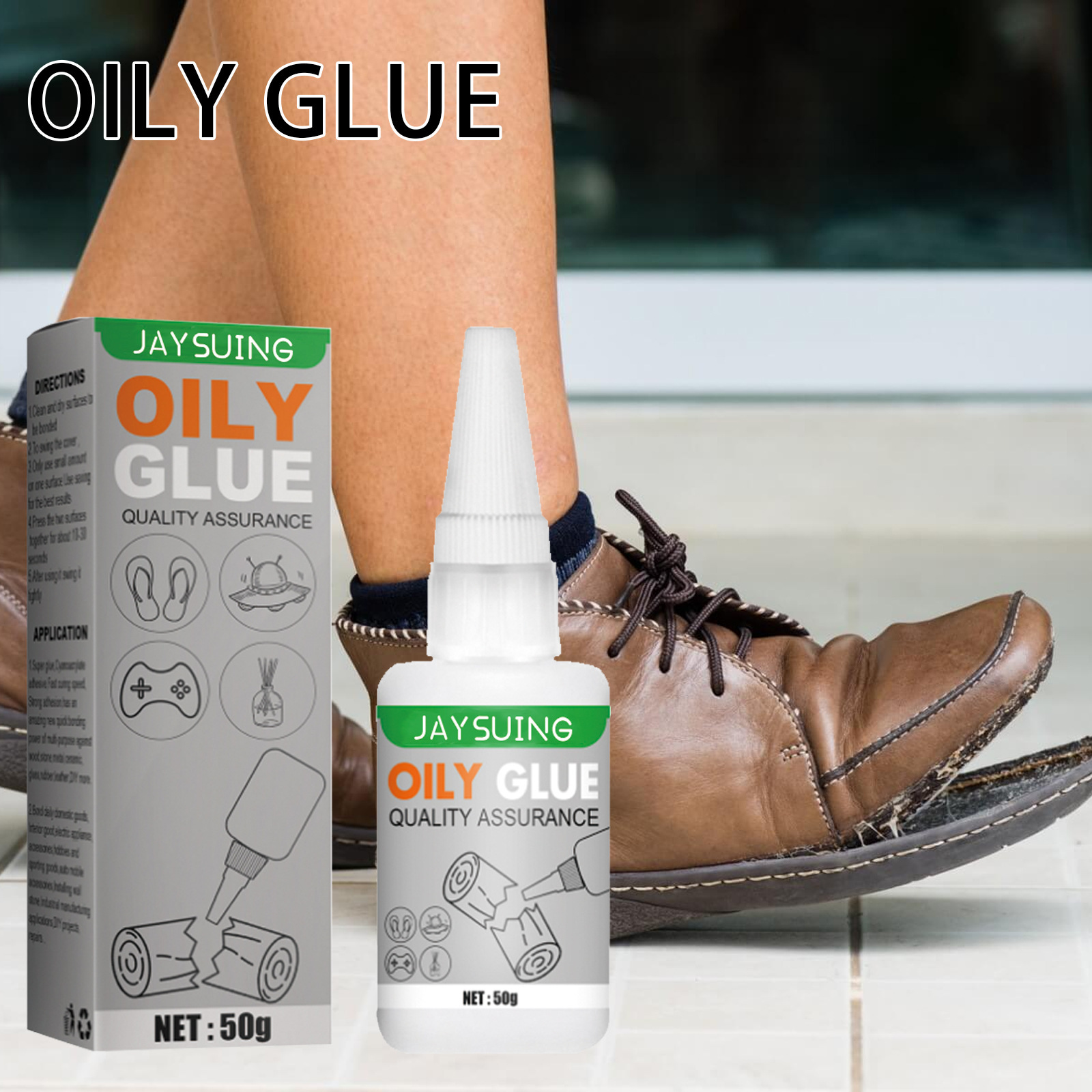 Jaysuing Casting Glue, Transparent Waterproof Oil-Based Original Glue, Instant Adhesive For Shoe Repair, Plastic And Metal Welding Agent 4