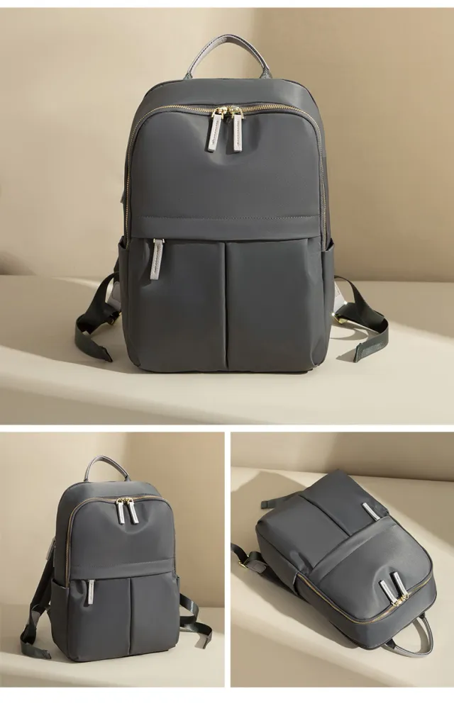 Women's All Match Casual Commuting Multifunctional Backpack Grey - Shop at LoveMi