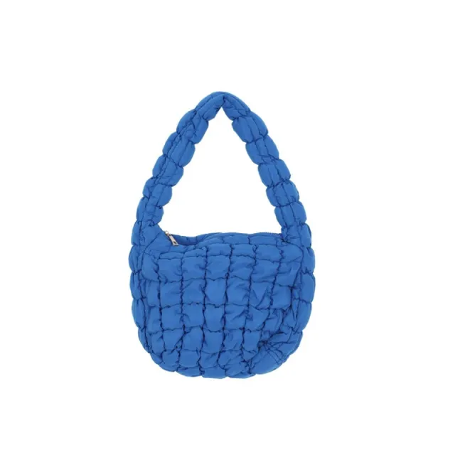 Cloud Bag Portable Down With Large Capacity And Fashion Blue - Shop at LoveMi
