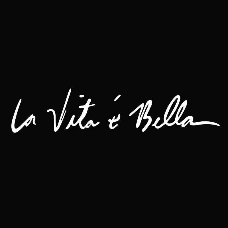 La E Bella Reflective Car Sticker