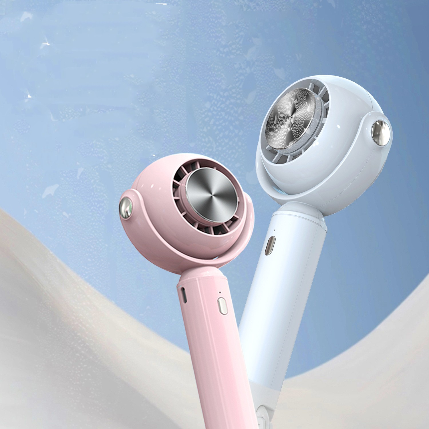 Mini ventilateur rafraîchissant rechargeable 2000 mAh 4