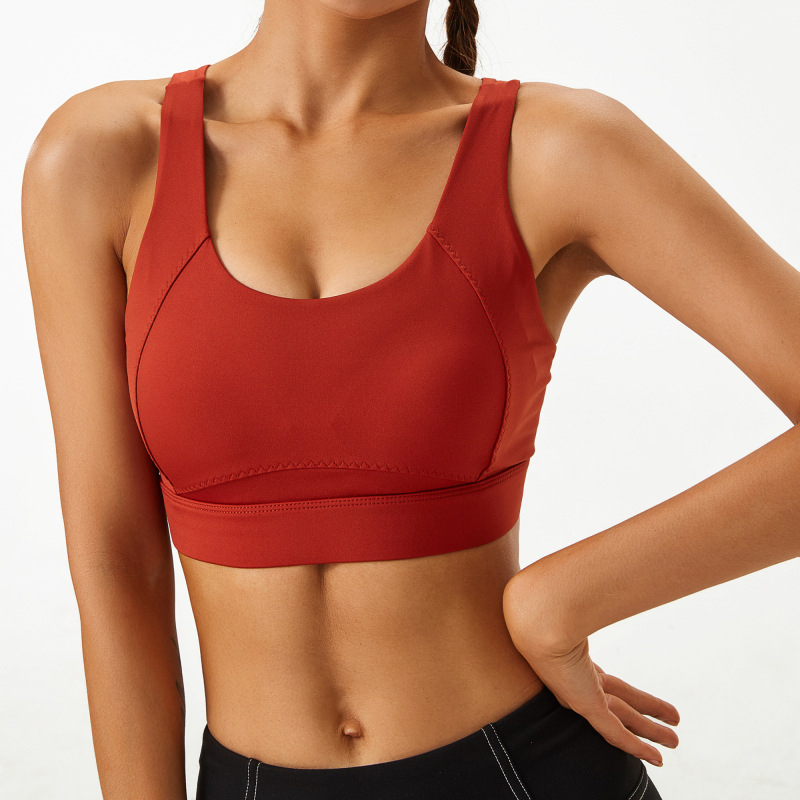 Title 4, Sports Bra Seamless Integrated Mold Cup Sports ...