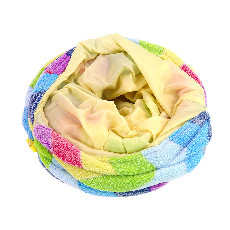 Ring Paper Rainbow Cat Tunnel Is Scratch Resistant And Collapsible