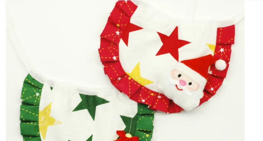 Pet Saliva Towel Dog Cat Bib Dress Up