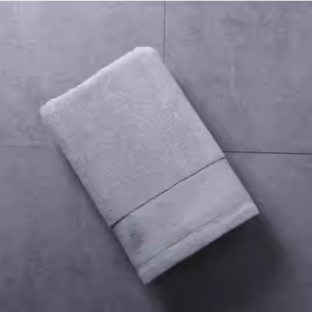 80x190 grey bed bath towel