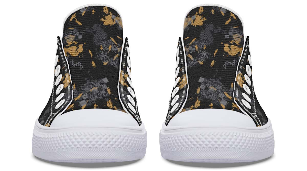 Fashion Print Couple Low-Top Canvas Shoes