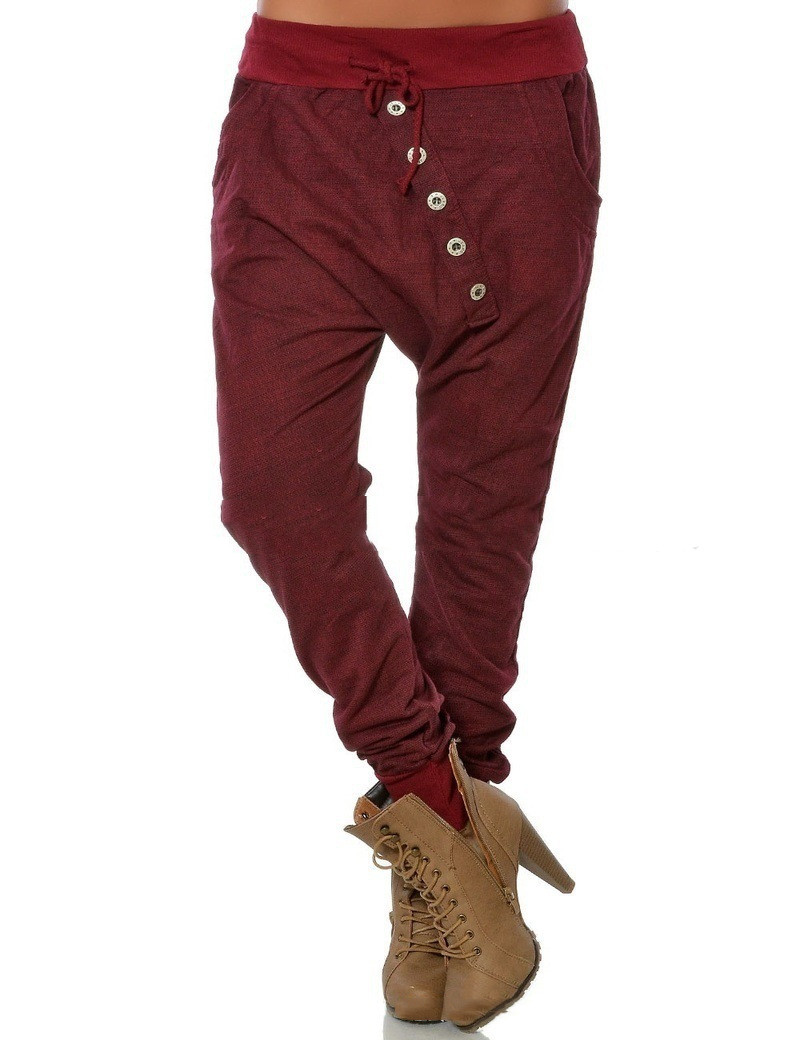 Women's Loose Loose Crotch Casual Harem Pants