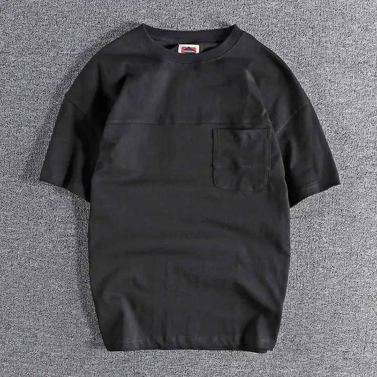 Men's Loose Vintage Cotton Short Sleeve T-Shirt