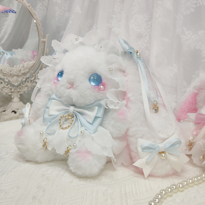 Blue Rabbit Bag Pearl Strap