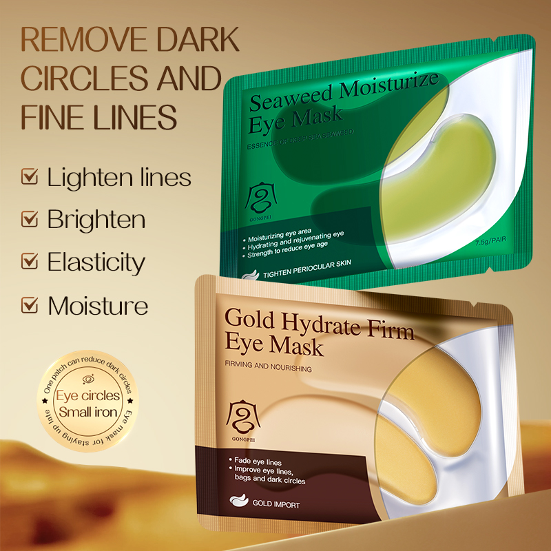 Gong Pei Gold Moisturizing And Firming, Seaweed Hydrating Eye Mask 7.5g