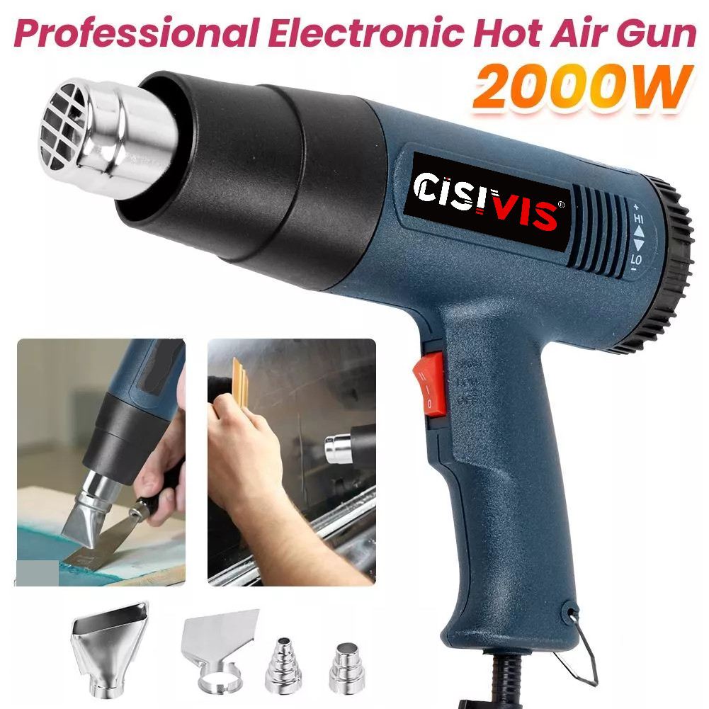 2KW Professional Hot Air Gun Heat Gun Variable Temperature Control Paint Remover — foto 10