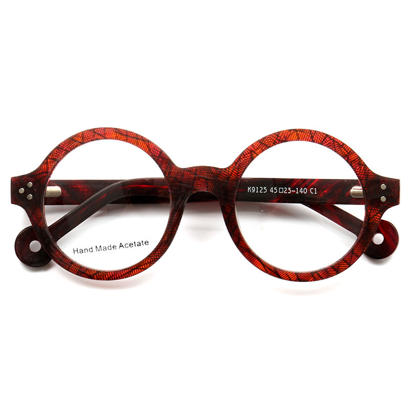 Title 9, Fashion Personality Wood Stripe Glasses Frame