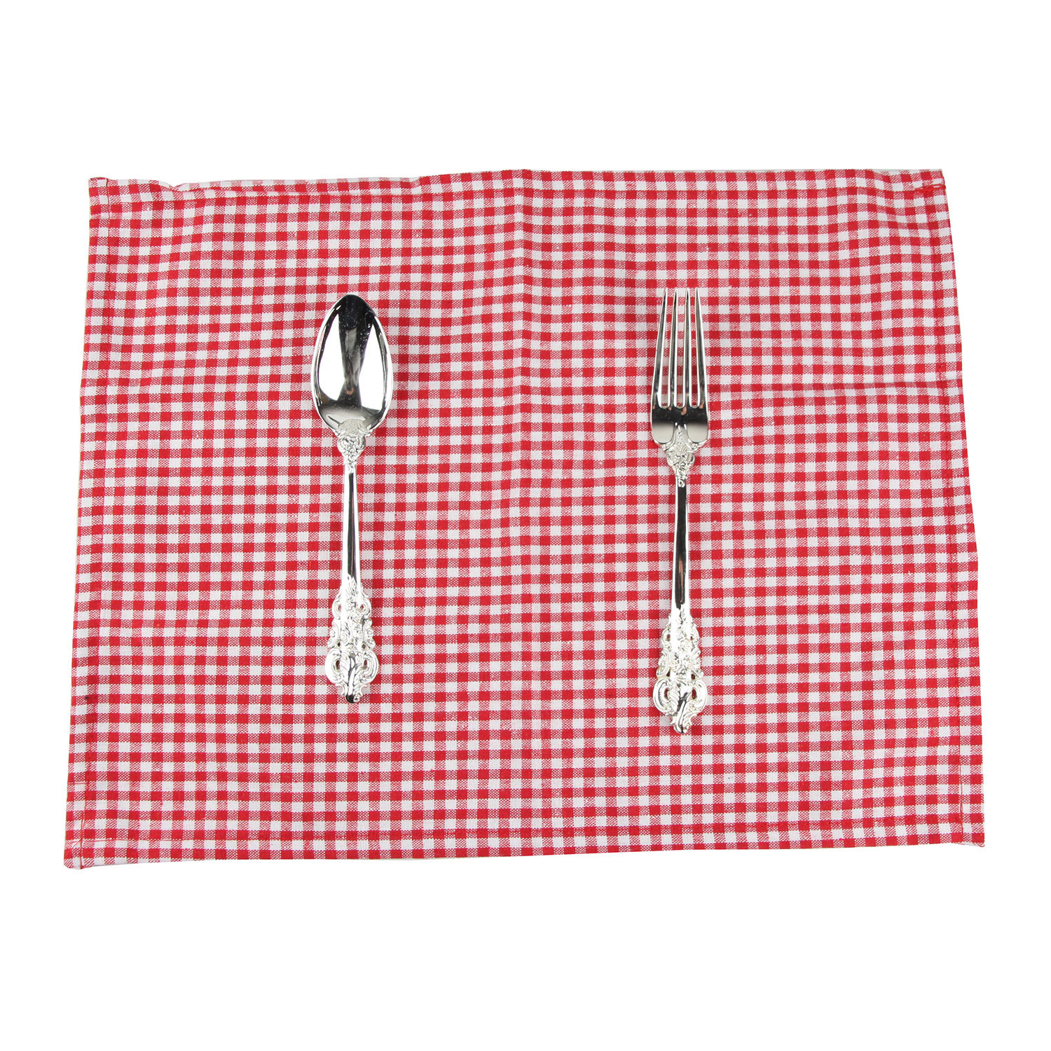 Title 5, Geruite polyester-katoenen placemat voor wester...