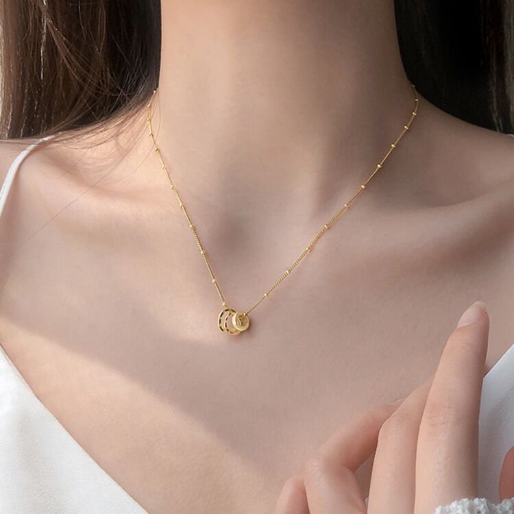 Windmill Clavicle Chain Female Simple Short Sweet All-match