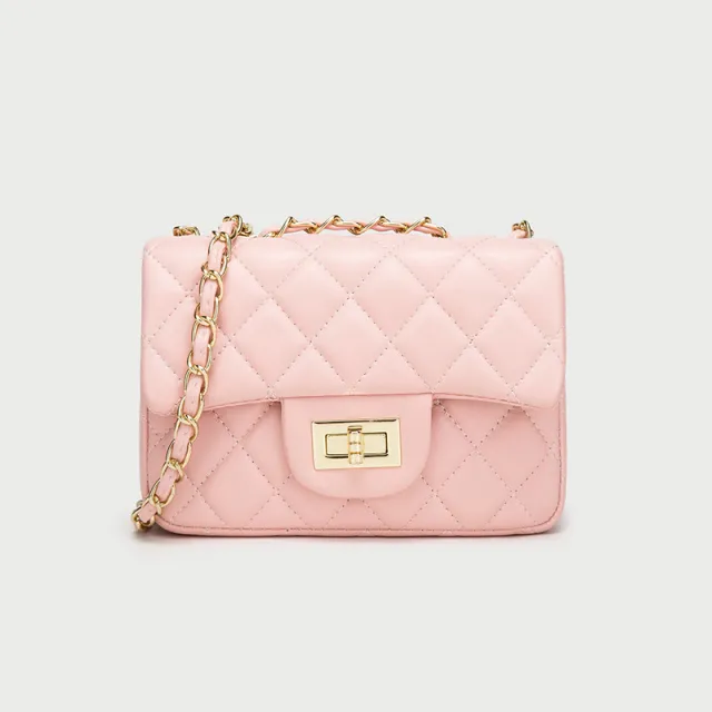 Ladies One shoulder Messenger Bag Small Incense Wind Female Pink - Shop at LoveMi