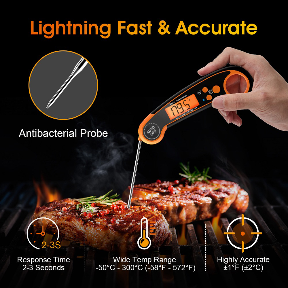 Title 1, Barbecue Thermometer Probe Barbecue Thermometer