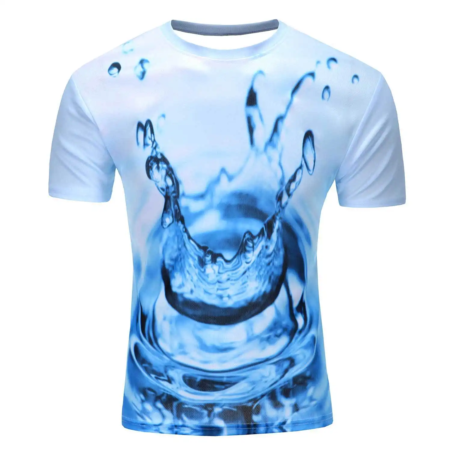3D Frog Print Men's T-shirt