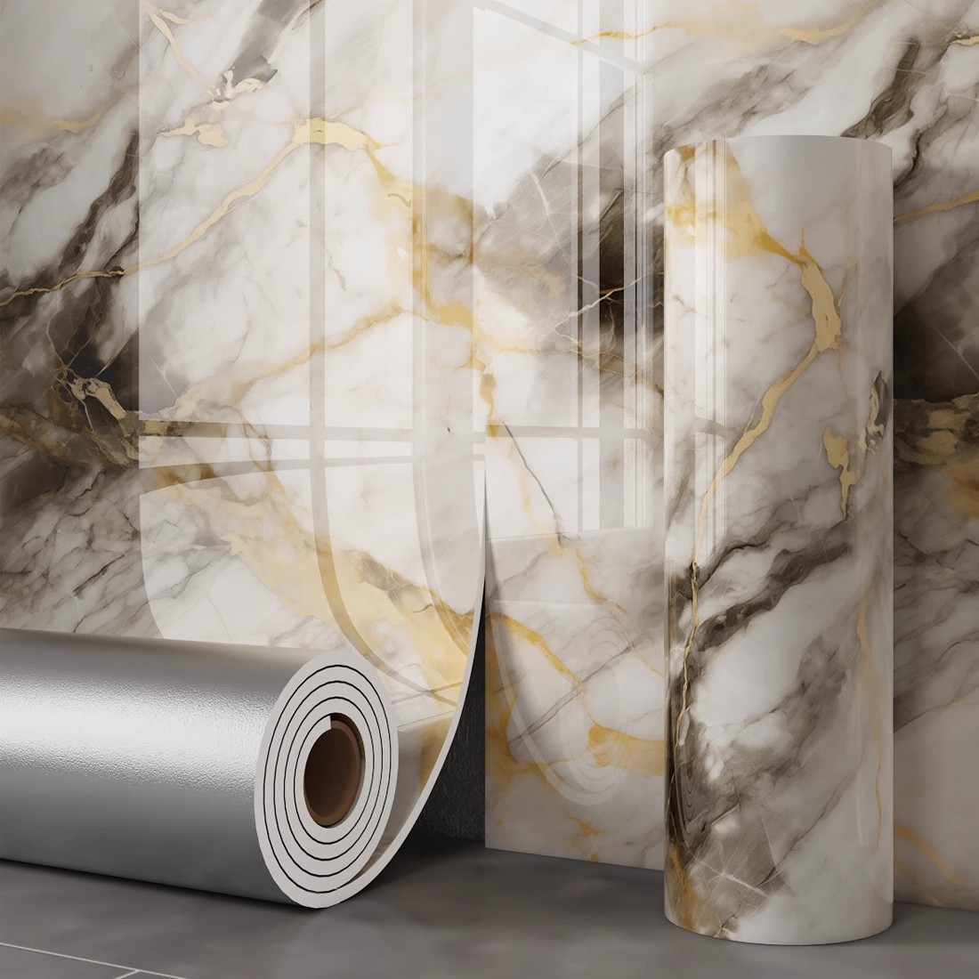 3Mx60cm Self Adhesive Vinyl Film Worktop Cupboard Door
