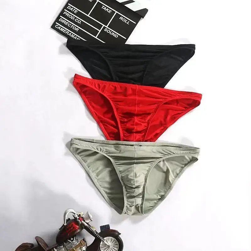 Men's Breathable Comfort Ice Silk Low Waist