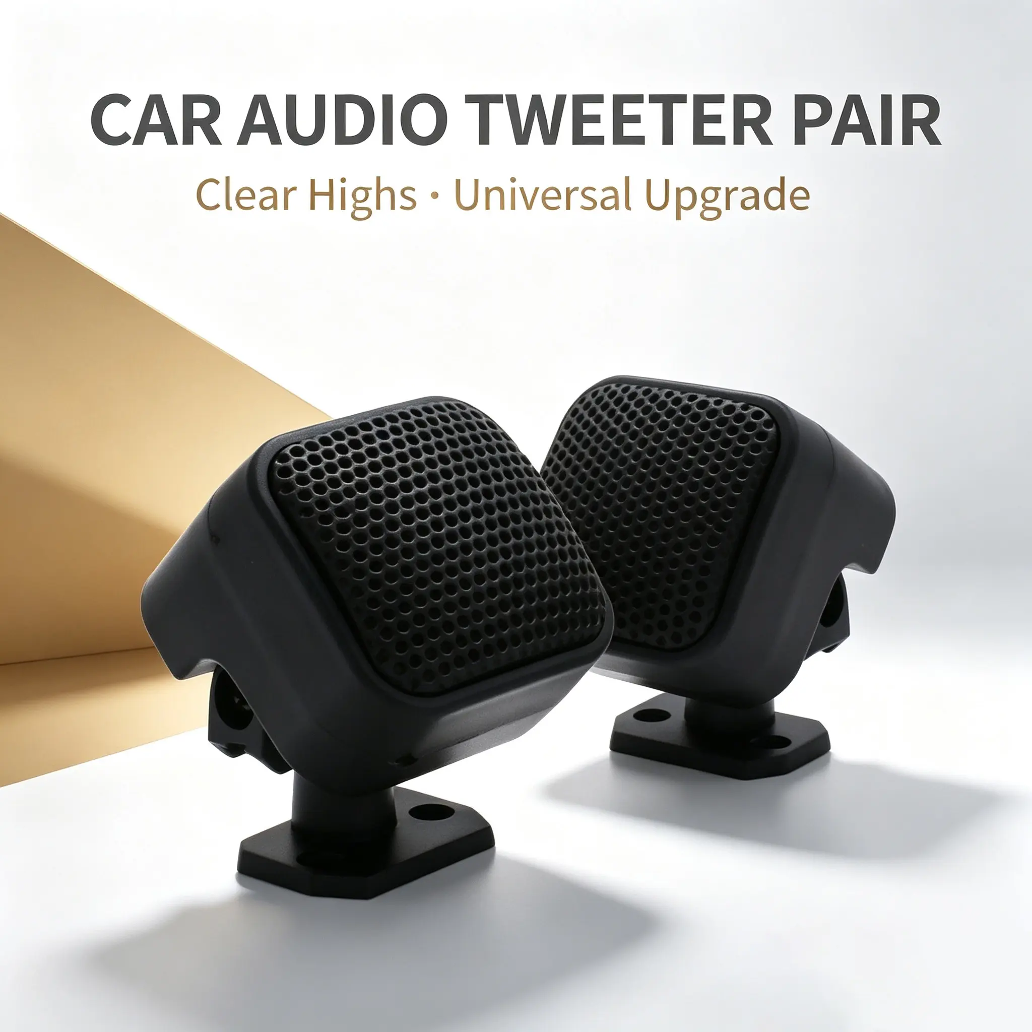 500W Car Tweeter Speaker 90db Mini Dome