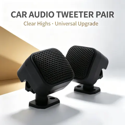 500W Car Tweeter Speaker 90db Mini Dome High Frequency