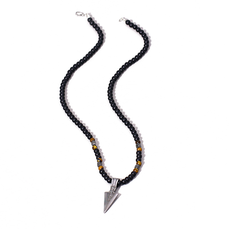 Fashion Triangle Pendant Men's Necklace