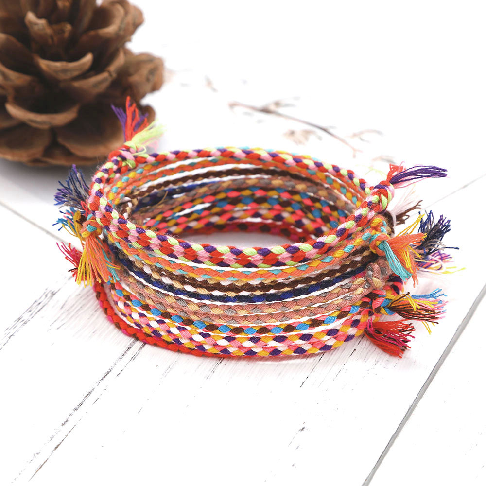 Title 1, Meetvii Lucky Tibetan String Bracelets Bangles ...