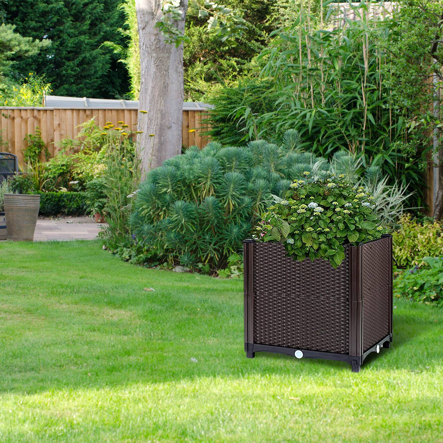 Elevated Garden Flowerpot For Outdoor Plants