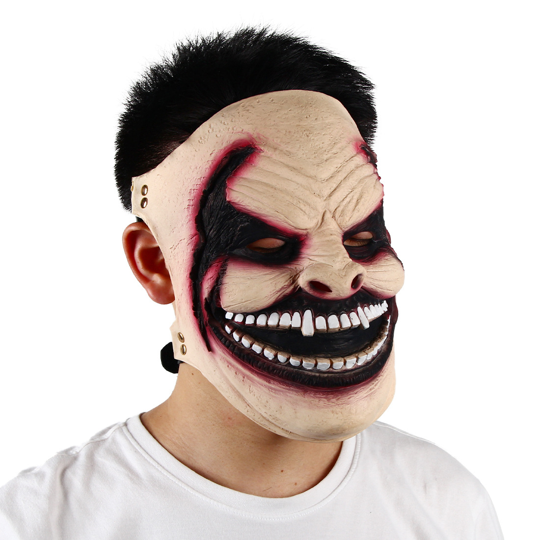 Masque Demi-Visage Saignant Latex — Horreur Halloween 4