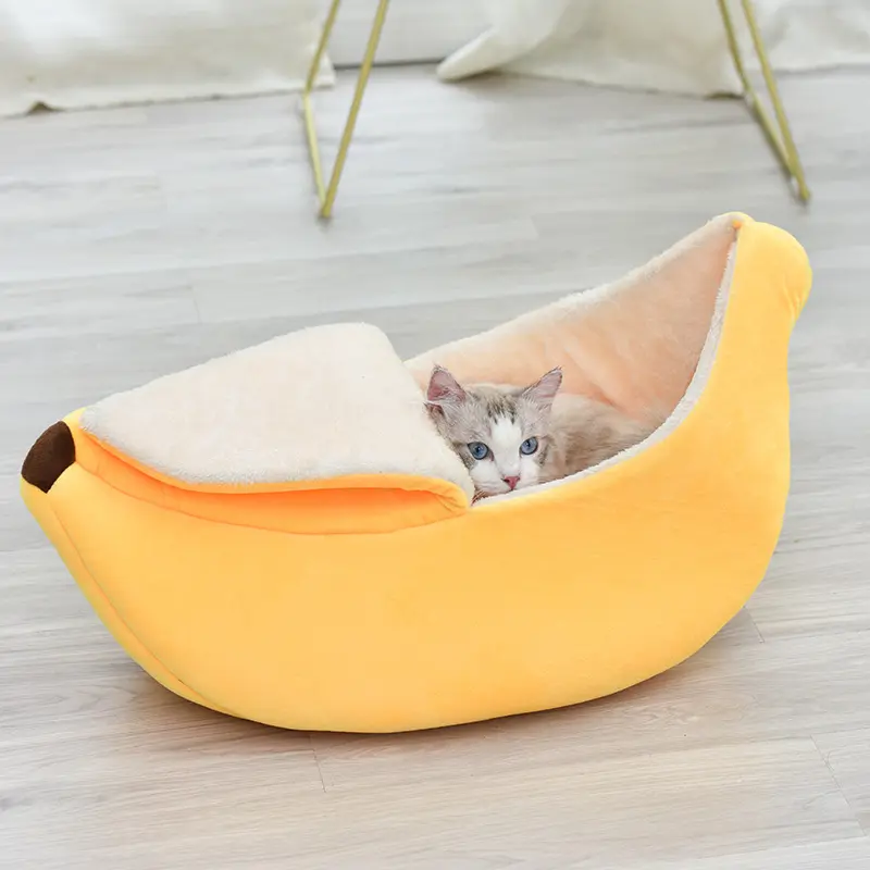 Removable And Washable Round Long Hair Cat's