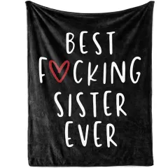 To My Sister's Wool Blanket One Piece Of Flannel Blanket Printing - 130X150Cm - View 1